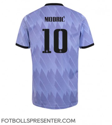Real Madrid Luka Modric #10 Borta Matchtröja 2022-23 Kortärmad